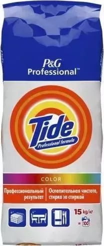 Средство для стирки TIDE Expert Color автомат 15кг порошок для стирки