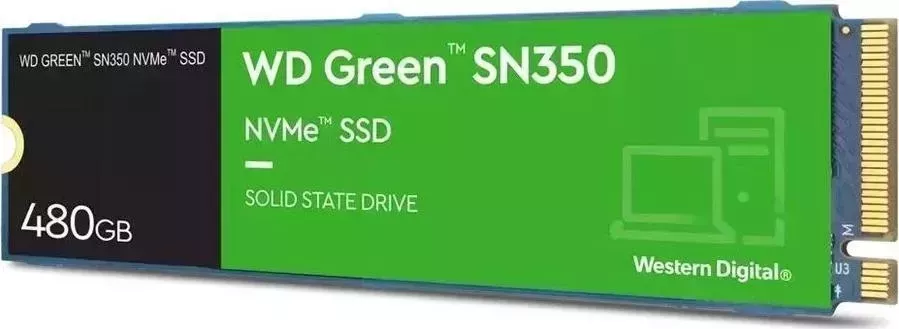 Накопитель SSD WD Western Digital M.2 2280 480GB GREEN ( S480G2G0C)