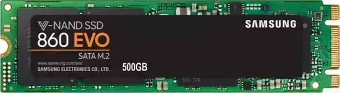 SSD накопитель SAMSUNG 860 EVO 500GB (MZ-N6E500BW)