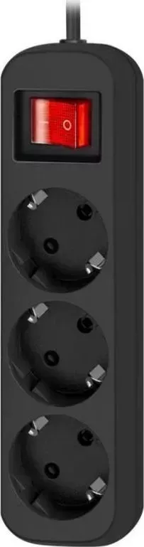 Сетевой фильтр DEFENDER G318 1.8м черный (99333)