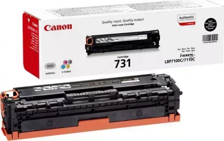 Расходный материал для печати CANON 731BK черный