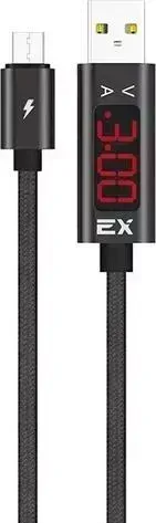 Кабель EXPLOYD EX-K-1046 USB-microUSB 1М черный