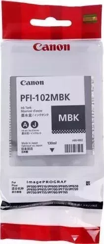 Расходный материал для печати T2 IC-CPFI-102MBK черный матовый (PFI-102MBK)