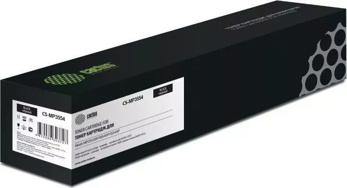 Расходный материал для печати CACTUS CS-MP3554 черный