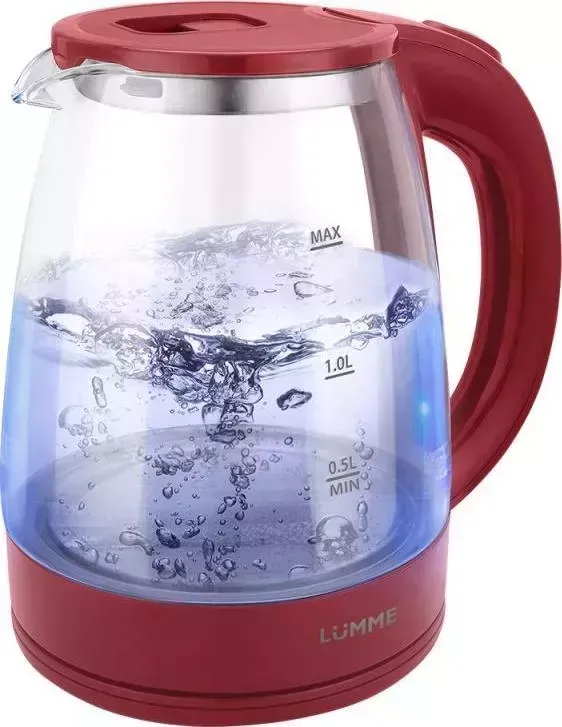 Чайник электрический LUMME LU-160 бордовый гранат