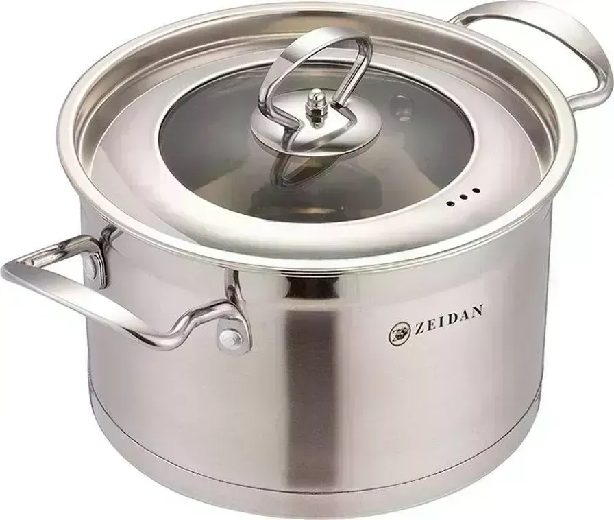Кастрюля ZEIDAN Z-501053 SILVER