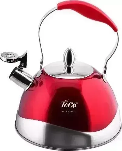 Чайник для плиты Teco ТС-103 красный