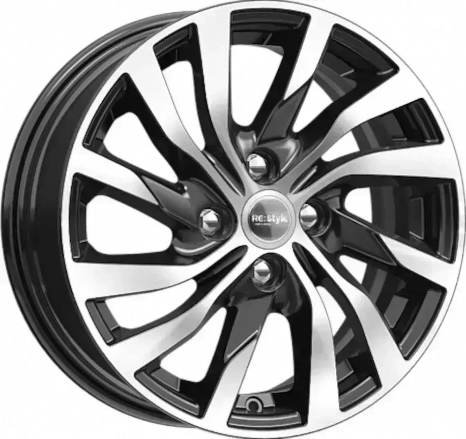 Диск автомобильный КиК ZV15_RioI6,0\R15 4*100 ET46d54,1Алмаз черный[] 6,0//R15