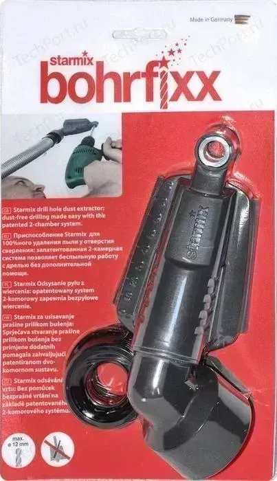 Насадка ИНТЕРСКОЛ для пылеудаления Bohrfixx
