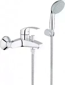 Смеситель для ванны Grohe Eurosmart New с душевым гарнитуром (33302002)