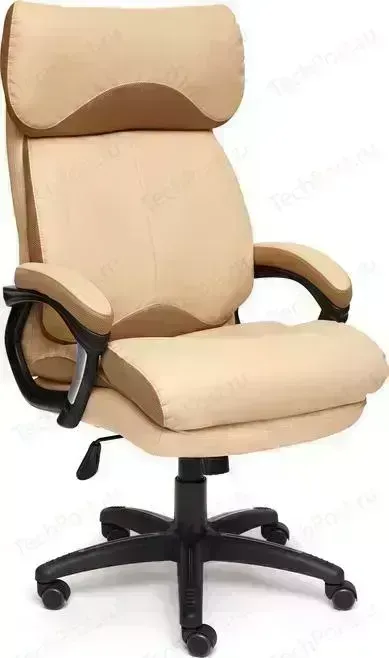 Кресло офисное TetChair DUKE кож/зам/ткань бежевый/бронза 36-34/21