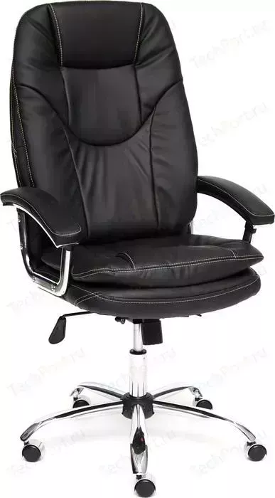 Кресло офисное TetChair SOFTY LUX кож/зам черный 36-6