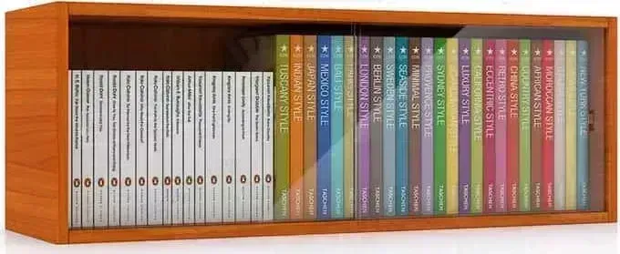 Полка Мебельный двор книжная С-МД-КН01 вишня