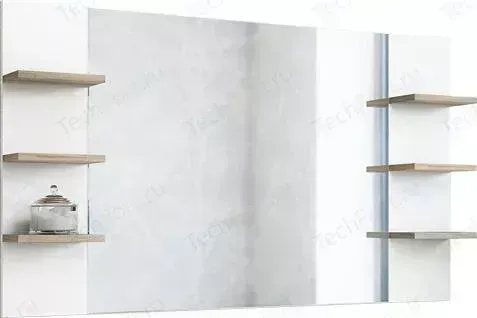 Зеркало Sanflor Ингрид 120 швейцарский вяз\белый (C0001915)