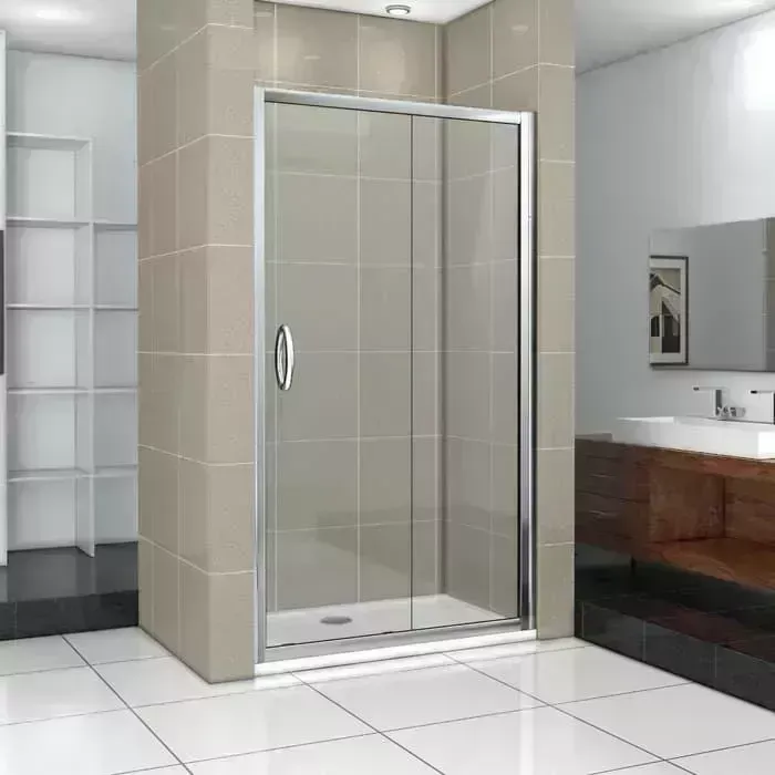 Душевая дверь Good Door Infinity 120 прозрачная, хром (Infinity WTW-120-C-CH)