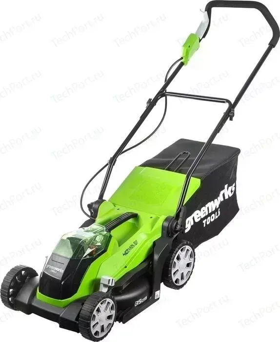 Газонокосилка аккумуляторная GreenWorks G40LM35K4 (2501907UB)