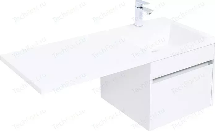 Тумба под раковину AQUANET Токио 48 белая (236915)