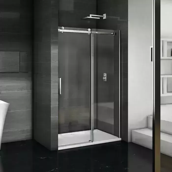 Душевая дверь Good Door Galaxy 130 прозрачная, хром (Galaxy WTW-130-C-CH)