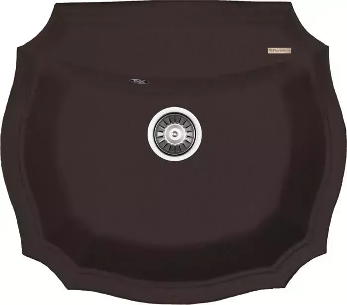 Мойка кухонная FLORENTINA Эмилия 640 мокко FSm (20.355.D0640.303)