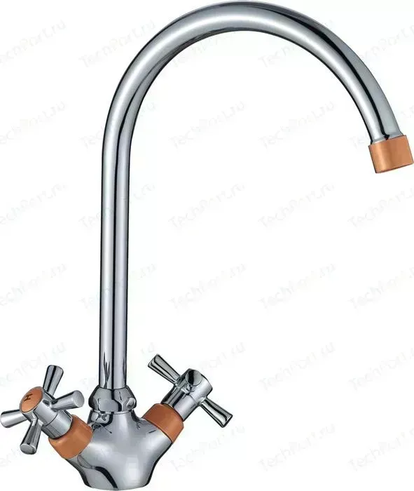 Смеситель для кухни Decoroom оранжевый (DR46028-Orange)