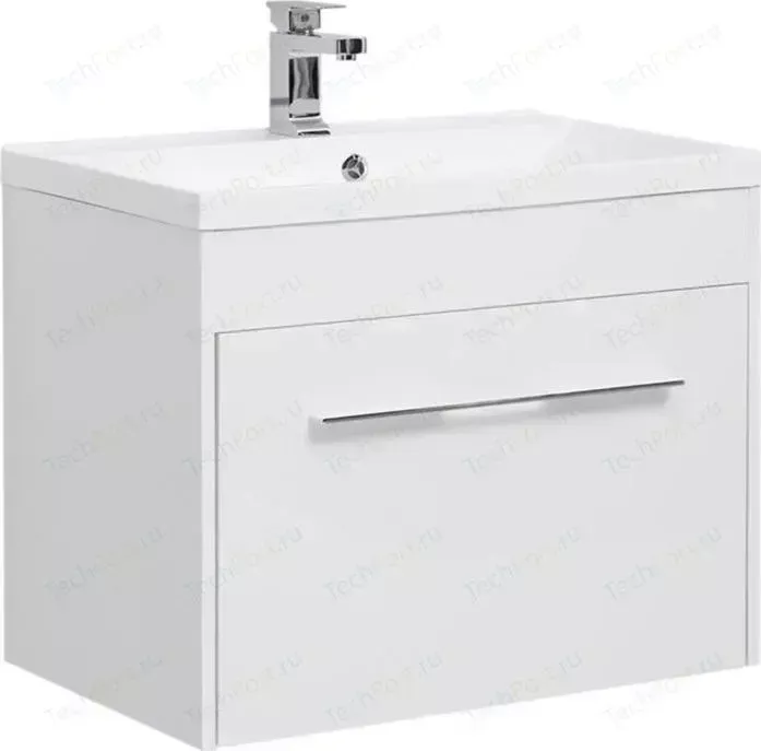 Тумба под раковину AQUANET Августа 75 белый (210028)