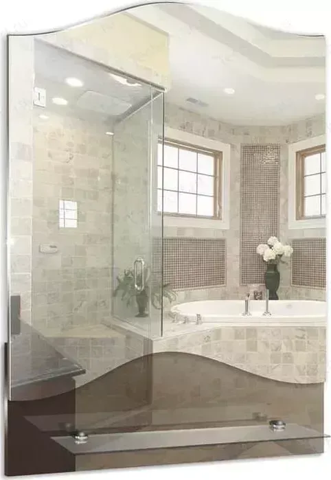 Зеркало Mixline Вираж 450х650 с полкой (4620001980291)