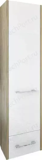 Пенал Sanflor Ларго 40 швейцарский вяз\белый, левый (H0000000510)