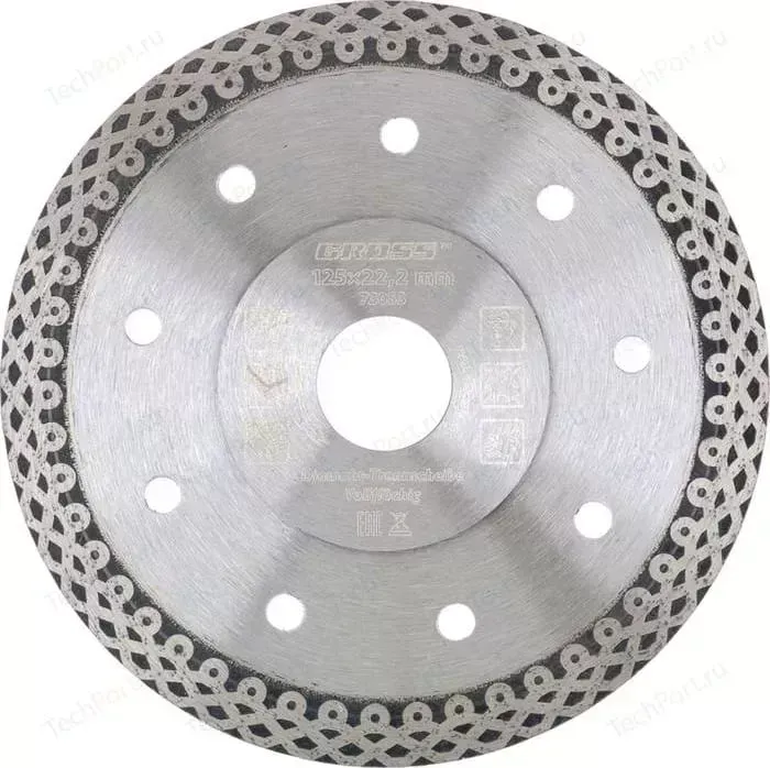 Диск алмазный GROSS 230х22 2 мм Jaguar (73059)