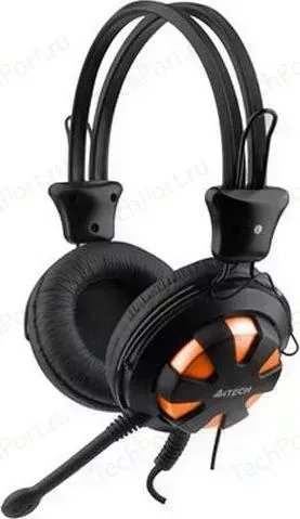 Гарнитура A4TECH HS-28 orange-black
