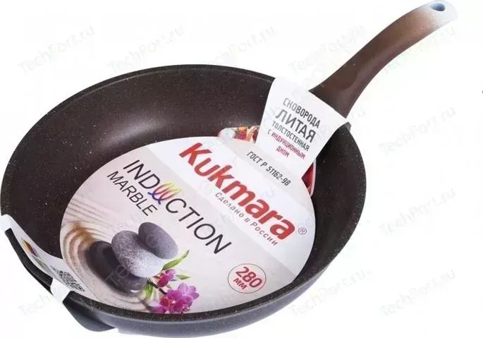 Сковорода KUKMARA d 28 см Мрамор (смки280а)