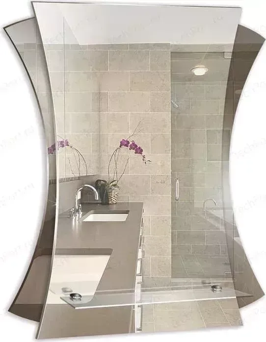Зеркало Mixline Рио 550х685 с полкой (4620001980888)