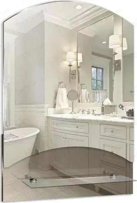 Зеркало Mixline Меркурий 450х650 с полкой (4620001980666)