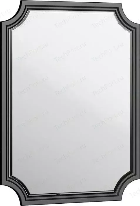 Зеркало Aqwella 5 Stars LaDonna 72x95 черное (LAD0207BLK)