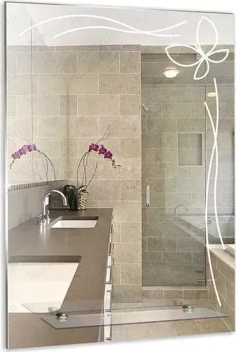Зеркало Mixline Альтаир 535х685 с полкой (4620001980055)