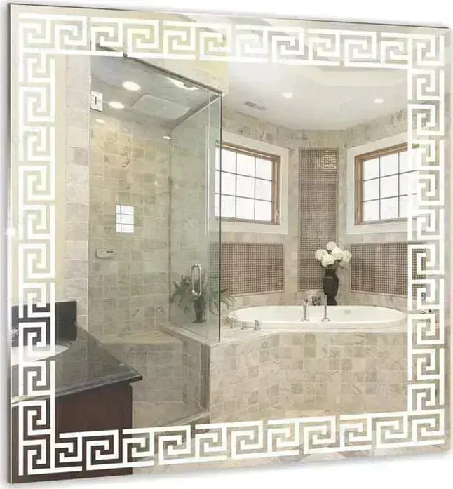 Зеркало Mixline Греция 535х550 б/полки (4620001982004)