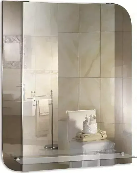 Зеркало Mixline Юнона 550х685 с полкой (4620001981182)