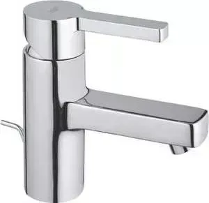 Смеситель для раковины Grohe Lineare с донным клапаном (32115000)