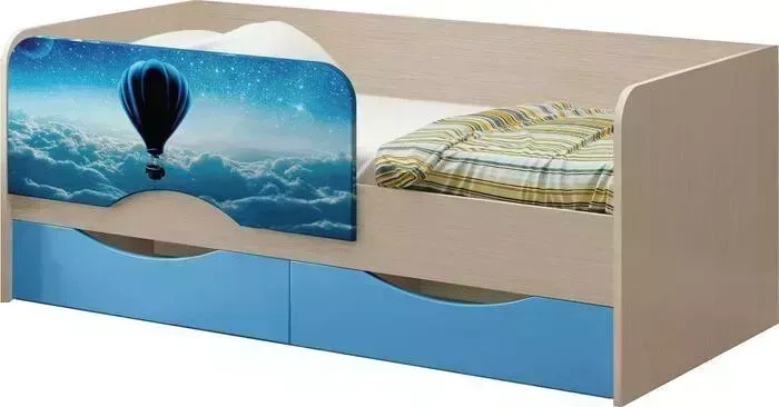 Кровать детская Регион 58 Юниор-12 Шар 80x160