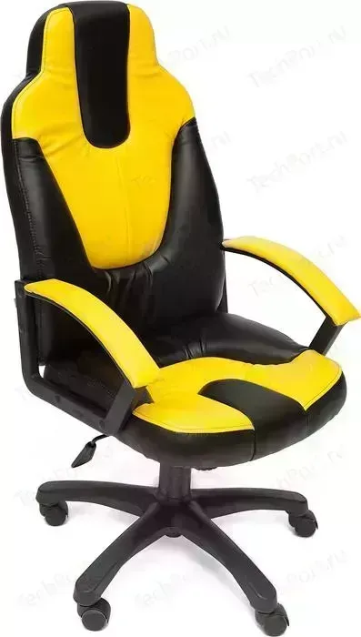 Кресло офисное TetChair СН833 кож/зам, черный, 36-6
