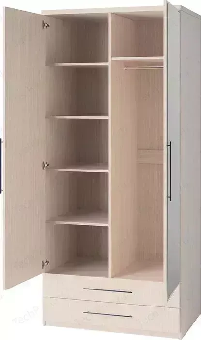 Шкаф ГАММА распашной Мелодия 90х45