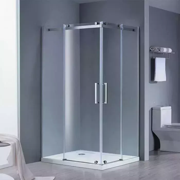 Душевой уголок GROSSMAN Cosmo 110х90 прозрачный, хром, левый (GR-1110L)