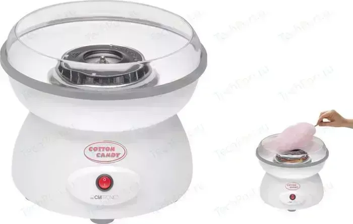 Прибор для приготовления сахарной ваты Clatronic ZWM 3478 weis