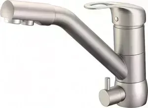 Смеситель для кухни ZorG GraniT Clean water ZR 400 KF-12 алюметаллик