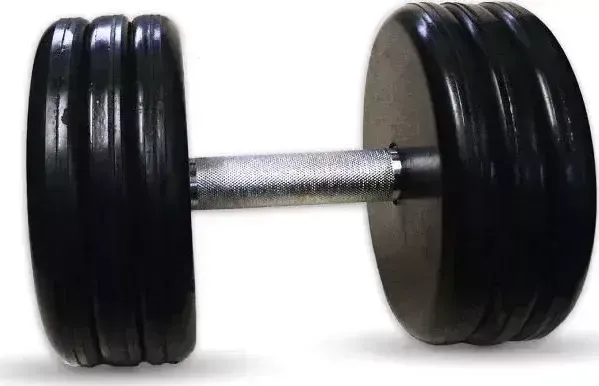 Гантель MB Barbell профессиональная "Профи" черная 41 кг