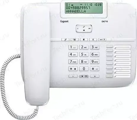 Проводной телефон Gigaset DA710 White