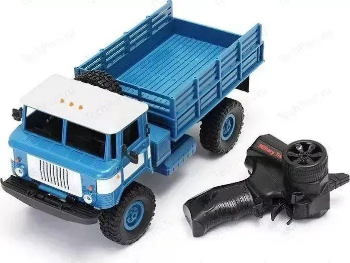 Радиоуправляемый краулер WPL Offroad Truck, 4WD RTR масштаб 1:16 2.4 gHz - B-24-R-Blue
