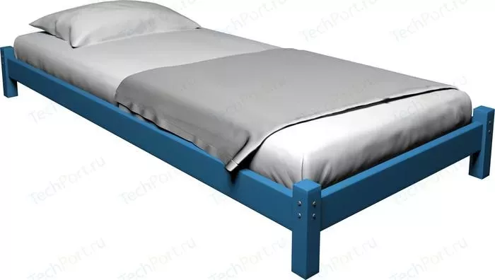 Кровать Anderson Ида голубая - 80x190