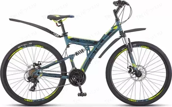 Велосипед STELS Focus MD 27.5" 21-sp V010 19" Серый/желтый