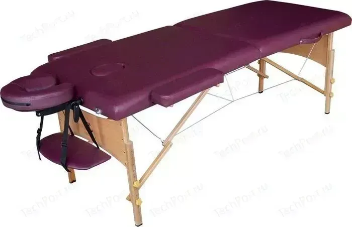 Массажный стол DFC Nirvana Relax (деревяные ножки, сливовый) NIRVANA Plum TS20111_P