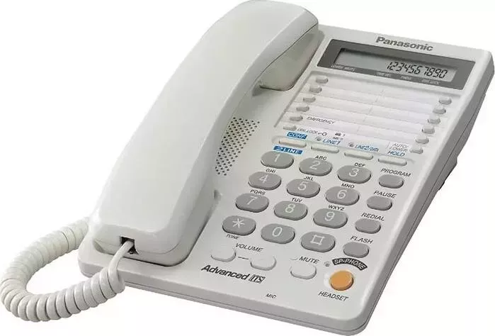 Проводной телефон PANASONIC KX-TS2368RUW